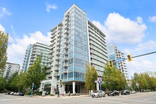 601-7371 Westminster Highway, Richmond, BC - Outdoor With Balcony With Facade