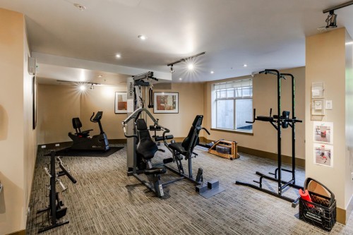 209-4885 Valley Drive, Vancouver, BC - Indoor Photo Showing Gym Room