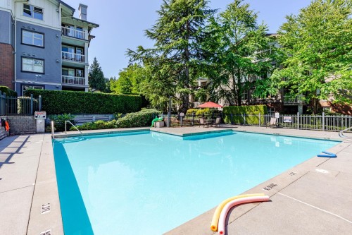209-4885 Valley Drive, Vancouver, BC - Outdoor With In Ground Pool With Backyard
