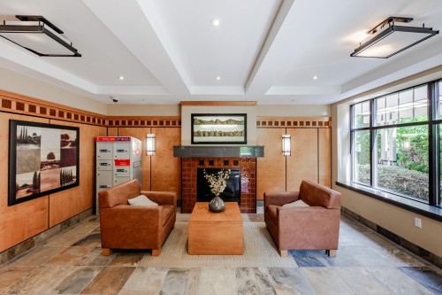 209-4885 Valley Drive, Vancouver, BC - Indoor With Fireplace