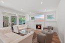 5116 1A Avenue, Delta, BC  - Indoor Photo Showing Living Room With Fireplace 