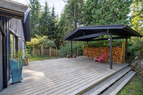 1302 Adams Road, Bowen Island, BC - Outdoor With Deck Patio Veranda