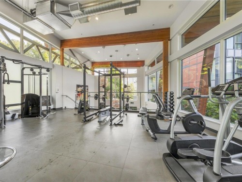 711-3281 Kent Avenue North E, Vancouver, BC - Indoor Photo Showing Gym Room