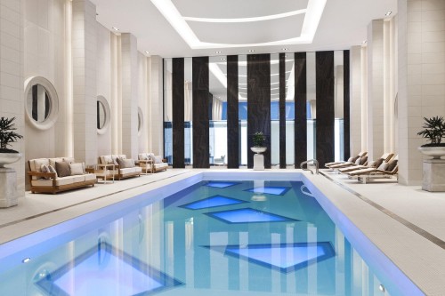 2301-667 Howe Street, Vancouver, BC - Indoor Photo Showing Other Room With In Ground Pool