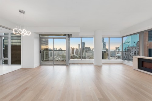 2301-667 Howe Street, Vancouver, BC - Indoor Photo Showing Living Room