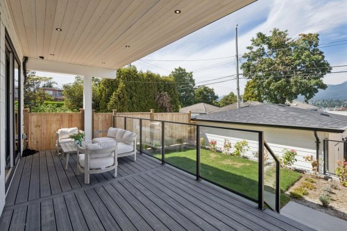 2-2815 Trinity Street, Vancouver, BC - Outdoor With Deck Patio Veranda With Exterior