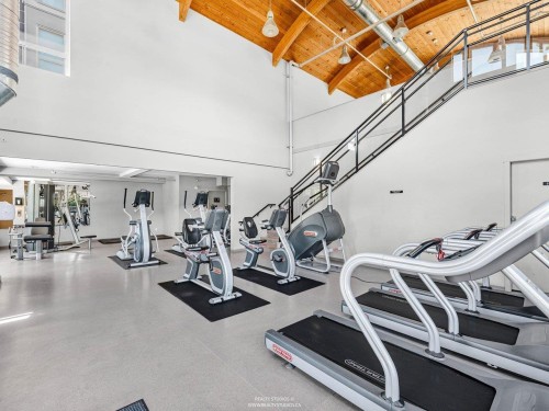 392-4133 Stolberg Street, Richmond, BC - Indoor Photo Showing Gym Room