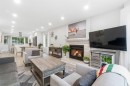 1760 Pekrul Place, Port Coquitlam, BC  - Indoor Photo Showing Living Room With Fireplace 
