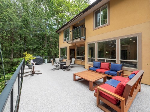 5836 Marine Way, Sechelt, BC - Outdoor With Balcony With Deck Patio Veranda With Exterior