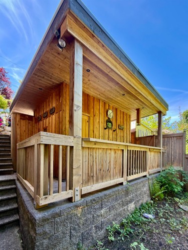 5836 Marine Way, Sechelt, BC - Outdoor With Deck Patio Veranda With Exterior