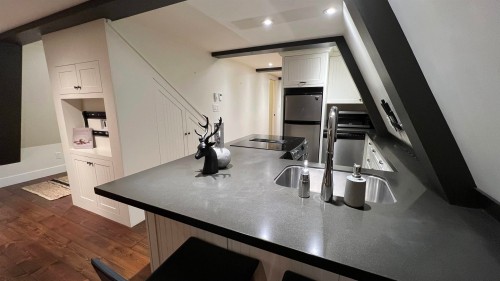 7102 Nesters Road, Whistler, BC - Indoor Photo Showing Kitchen With Double Sink