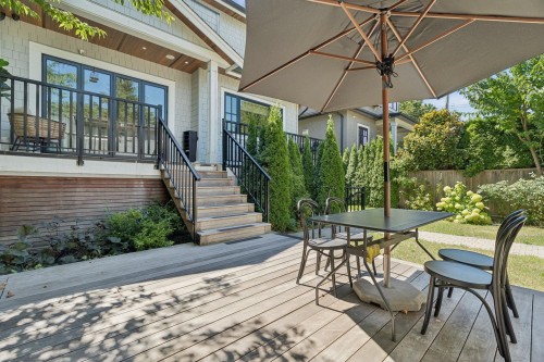 3363 15Th Avenue W, Vancouver, BC - Outdoor With Deck Patio Veranda