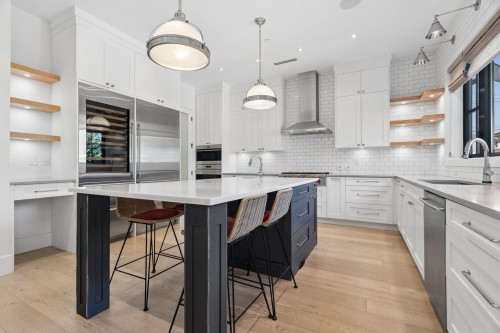 3363 15Th Avenue W, Vancouver, BC - Indoor Photo Showing Kitchen With Upgraded Kitchen