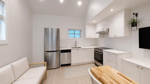 3363 15Th Avenue W, Vancouver, BC - Indoor Photo Showing Kitchen With Upgraded Kitchen