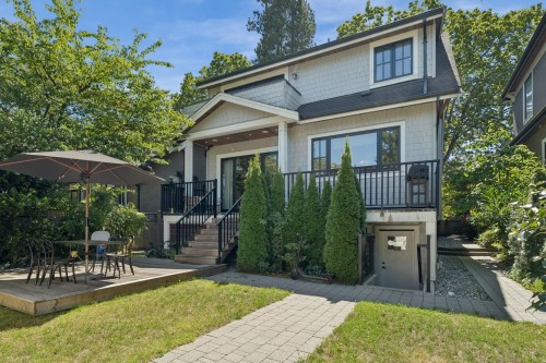 3363 15Th Avenue W, Vancouver, BC - Outdoor With Deck Patio Veranda