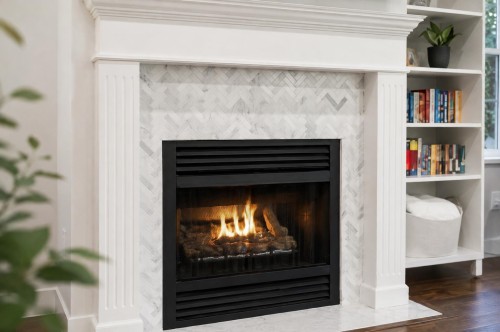 106-4745 54A Street, Delta, BC - Indoor Photo Showing Living Room With Fireplace