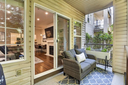 106-4745 54A Street, Delta, BC - Outdoor With Deck Patio Veranda With Exterior