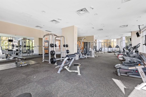 3003-1178 Heffley Crescent, Coquitlam, BC - Indoor Photo Showing Gym Room