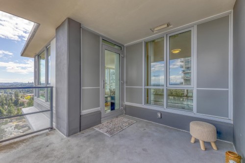 2203-3096 Windsor Gate, Coquitlam, BC - Outdoor With Balcony With Exterior