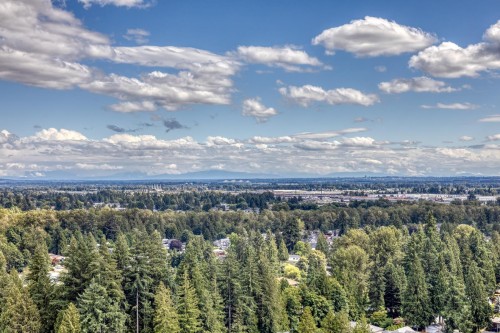 2203-3096 Windsor Gate, Coquitlam, BC - Outdoor With View