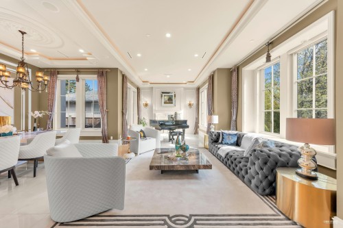 6963 Fremlin Street, Vancouver, BC - Indoor Photo Showing Living Room