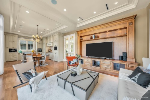 6963 Fremlin Street, Vancouver, BC - Indoor Photo Showing Living Room
