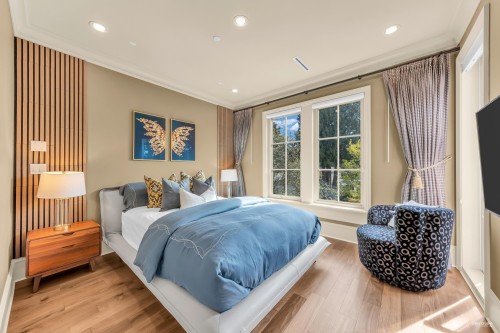 6963 Fremlin Street, Vancouver, BC - Indoor Photo Showing Bedroom