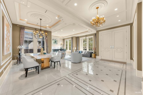 6963 Fremlin Street, Vancouver, BC - Indoor Photo Showing Dining Room