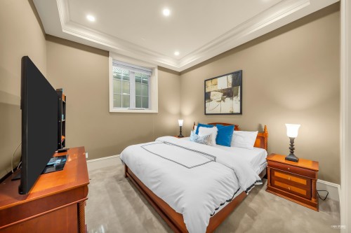 6963 Fremlin Street, Vancouver, BC - Indoor Photo Showing Bedroom