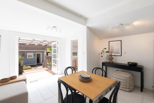 618 Union Street, Vancouver, BC - Indoor Photo Showing Dining Room