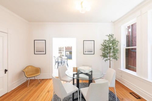 618 Union Street, Vancouver, BC - Indoor Photo Showing Dining Room