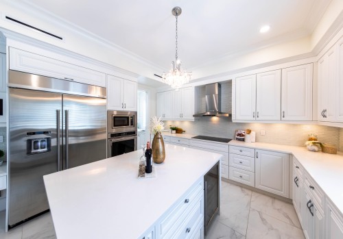 6200 Goldsmith Drive, Richmond, BC - Indoor Photo Showing Kitchen With Stainless Steel Kitchen With Upgraded Kitchen