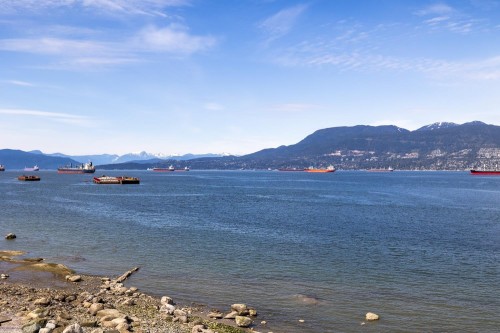 3244 1St Avenue W, Vancouver, BC - Outdoor With Body Of Water With View