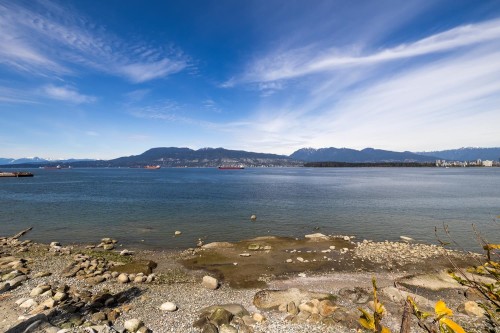 3244 1St Avenue W, Vancouver, BC - Outdoor With Body Of Water With View