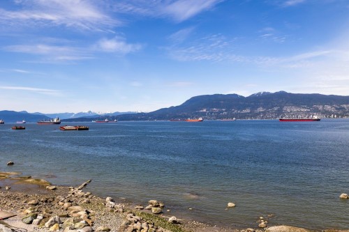 3244 1St Avenue W, Vancouver, BC - Outdoor With Body Of Water With View