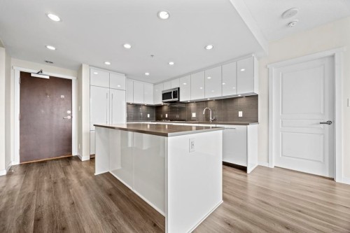 2404-3100 Windsor Gate, Coquitlam, BC - Indoor Photo Showing Kitchen