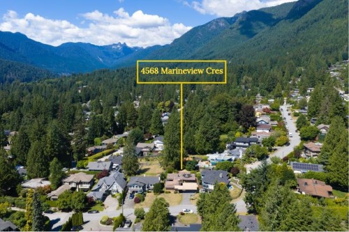 4568 Marineview Crescent, North Vancouver, BC - Outdoor With View