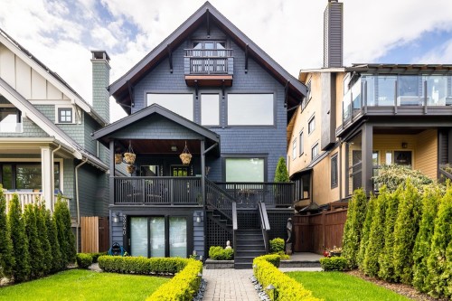 3242 1St Avenue W, Vancouver, BC - Outdoor With Facade