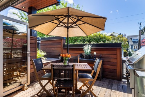 3242 1St Avenue W, Vancouver, BC - Outdoor With Deck Patio Veranda With Exterior