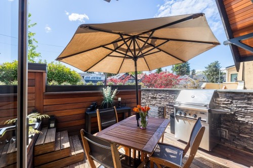 3242 1St Avenue W, Vancouver, BC - Outdoor With Deck Patio Veranda With Exterior
