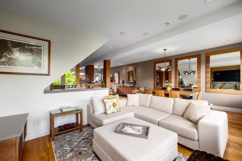 3242 1St Avenue W, Vancouver, BC - Indoor Photo Showing Living Room