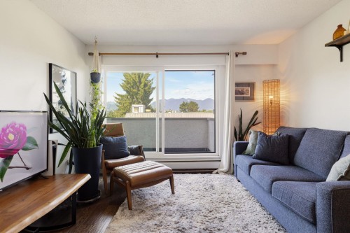 302-391 7Th Avenue E, Vancouver, BC - Indoor Photo Showing Living Room