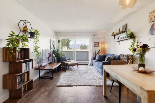 302-391 7Th Avenue E, Vancouver, BC - Indoor Photo Showing Living Room