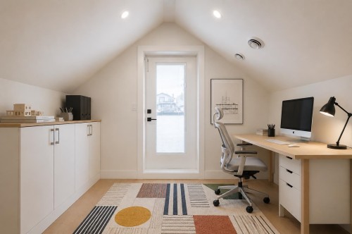 2972 Venables Street, Vancouver, BC - Indoor Photo Showing Office