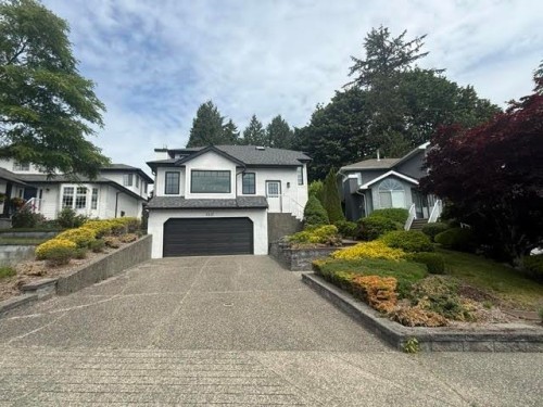 3337 Abbey Lane, Coquitlam, BC - Outdoor With Facade