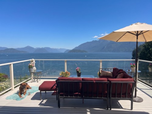 7145 Cliff Road, West Vancouver, BC - Outdoor With Body Of Water With View