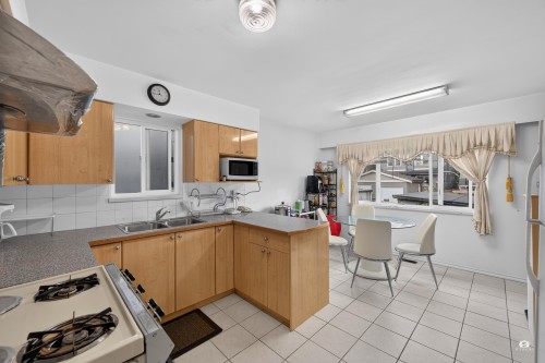 1828 Parker Street, Vancouver, BC - Indoor Photo Showing Kitchen With Double Sink