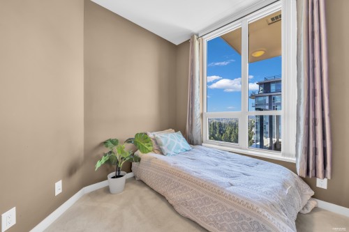 2605-3093 Windsor Gate, Coquitlam, BC - Indoor Photo Showing Bedroom