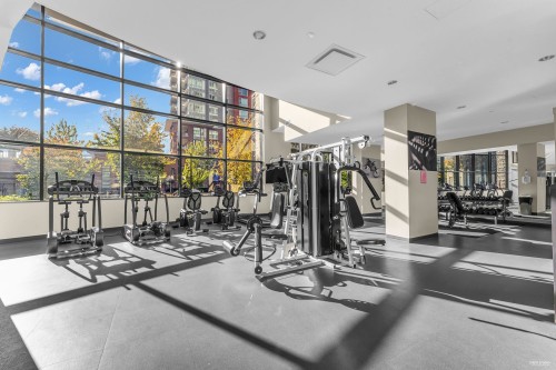 2605-3093 Windsor Gate, Coquitlam, BC - Indoor Photo Showing Gym Room