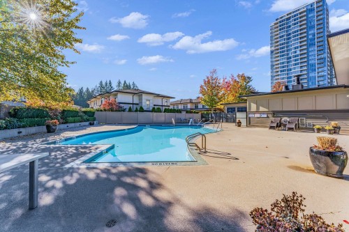 2605-3093 Windsor Gate, Coquitlam, BC - Outdoor With In Ground Pool